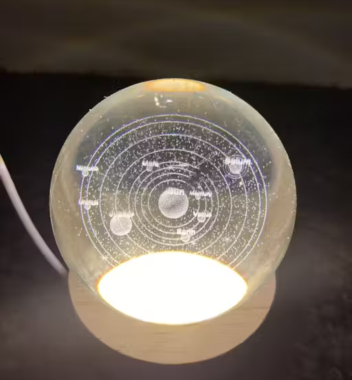 Universe Crystal Galaxy Ball Night Light