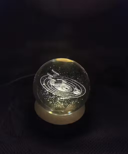 Universe Crystal Galaxy Ball Night Light