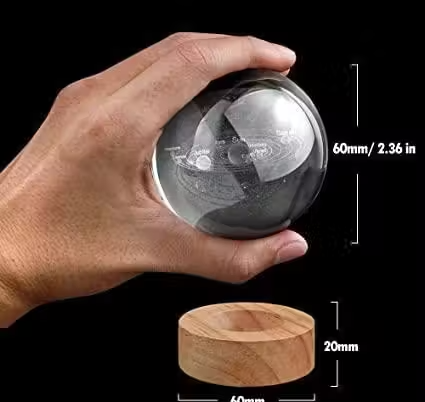 Universe Crystal Galaxy Ball Night Light