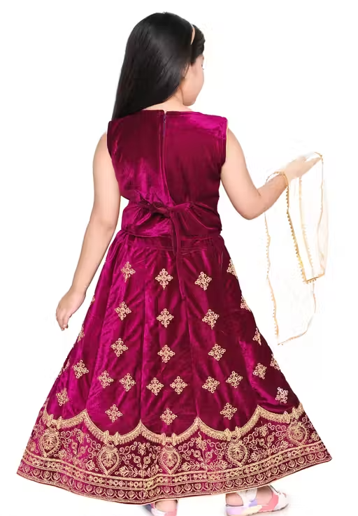 Cutiepie Fancy Kids Girls Lehanga Cholis