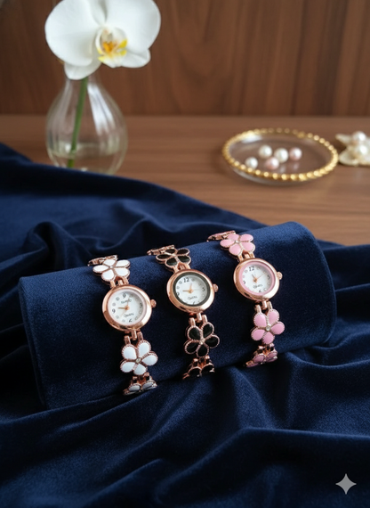 Combo Watches for Women and Girl Pack of 3