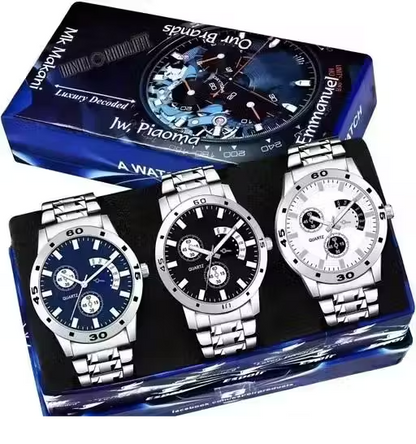 Pack Of 3 men watch boy watch watches combo watch