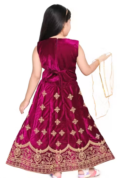 Cutiepie Fancy Kids Girls Lehanga Cholis