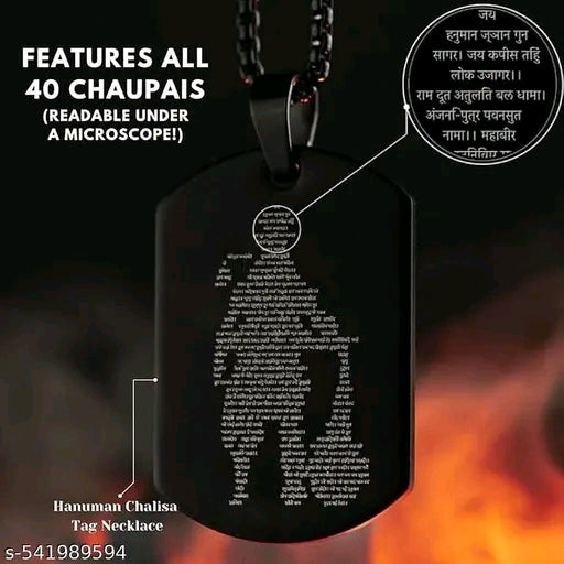 Pack of 1 hanuman chalisa pendant