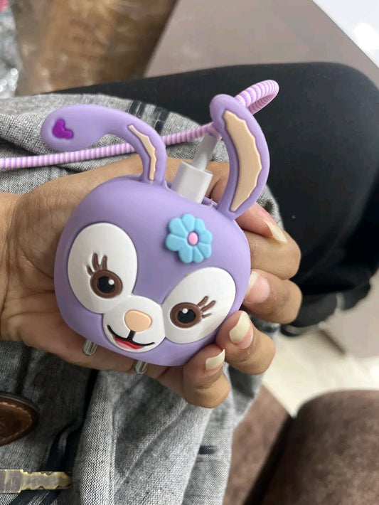 3D Cute Cartoon Series Fast Charger Protector for iPhone 18W 20W iPhone