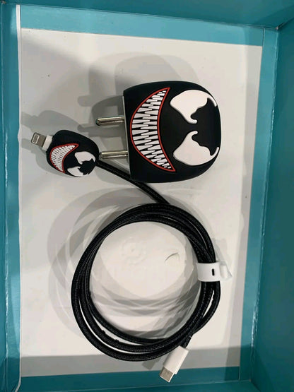 3D Cute Cartoon Series Fast Charger Protector for i Phone 18W 20W i Phone