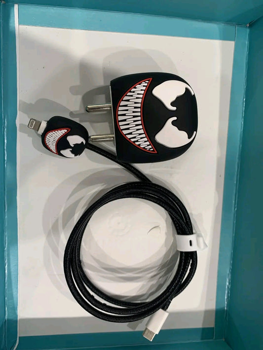 3D Cute Cartoon Series Fast Charger Protector for i Phone 18W 20W i Phone