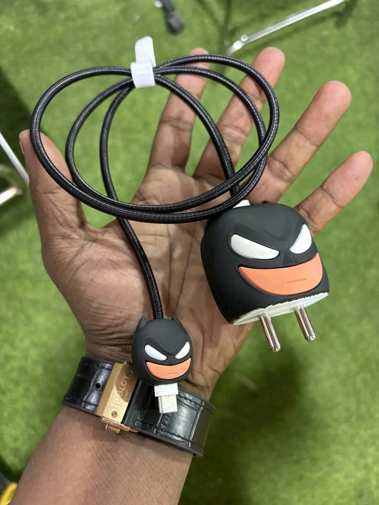 3D Cute Cartoon Series Fast Chargers Protector for iPhone 18W 20W iPhone