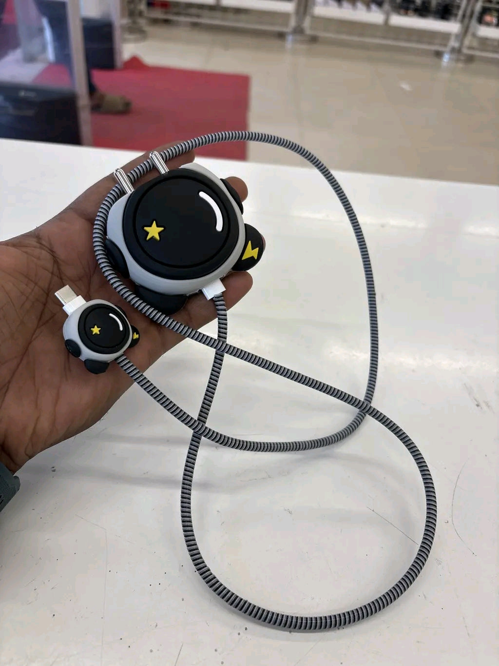 3D Cute Cartoon Series Fast Chargers Protector for iPhone charger 18W 20W