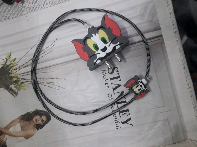 3D Cute Cartoon Series Fast Chargers Protector for i Phone charger 18W 20W